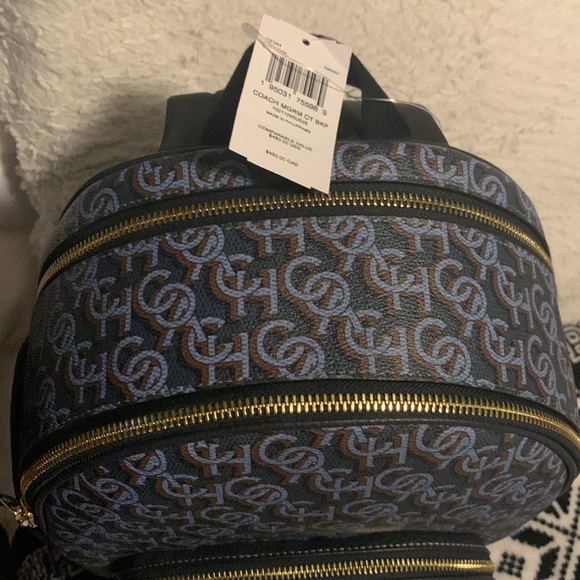 Medium coach backpack - Picture 4 of 12